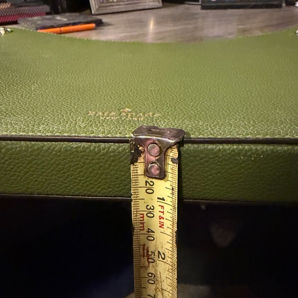 Kate Spade Forest Green Leather Tote - Picture 10 of 13